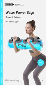 Nouveauté Sac d'entraînement Aqua Sac <span class=keywords><strong>de</strong></span> sable électrique en PVC rempli d'<span class=keywords><strong>eau</strong></span> avec <span class=keywords><strong>poids</strong></span> réglable pour <span class=keywords><strong>l</strong></span>'entraînement <span class=keywords><strong>de</strong></span> fitness et d'haltérophilie - Product Image 2