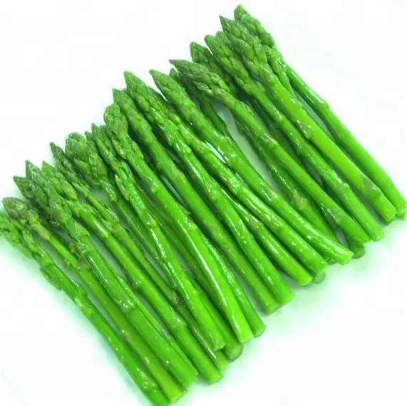 Légumes surgelés de haute qualité et meilleure vente 10-16mm asperges surgelées