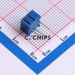 ตัวต้านทาน/โพเทนชิโอมิเตอร์แบบปรับได้สำหรับ3362P-1-503LF ผ่านชิ้นส่วนรู (THT)-3P, ตัวต้านทาน7x6.8มม. 50Kohm 10% 500 250mw ppm/℃ - Product Image 2