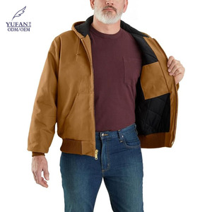 Yufan Super March Promotion Veste active doublée de flanelle isolée par canard ferme à coupe ample pour <span class=keywords><strong>hommes</strong></span> - Product Image 6