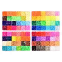 Perles en plastique à effet brume d'eau magique, perles de puzzle DIY faites à la main pour garçons et filles de 7 à 14 ans, jouets pour enfants, vente en gros