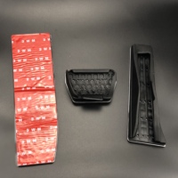 Accessoires Auto pour BMW Séries 3 et 5 E30 E32 E34 E36 E38 E39 E46 E87 E90 E91 X5 X3 Z3 MT/AT, Housse de Pédales et Autocollants, Style Voiture