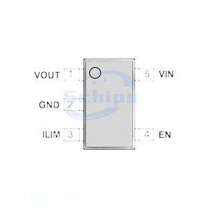 GLF2310A-T1G7 SC 74A, SOT 753 Power Management (PMIC) Components Electronic Manufacturer Channel - Product Image 1