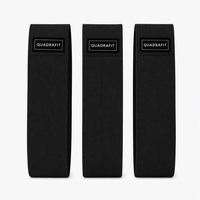 Ensemble de bandes de résistance en tissu polyester, haute élasticité pour l'entraînement des fessiers et des jambes, fitness à domicile, 20-70 lbs de force