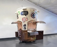 Remolque de Comida Móvil Personalizado Joincreate, de Acero Inoxidable, Aislado, Resistente a la Oxidación, para Venta de Comida Callejera