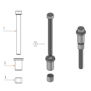 Asme/ANSI B18.<span class=keywords><strong>2</strong></span>.1-<span class=keywords><strong>2</strong></span> tiêu chuẩn 1/<span class=keywords><strong>2</strong></span> "thép mạ kẽm <span class=keywords><strong>2</strong></span> 1/<span class=keywords><strong>2</strong></span>" Chiều dài Hex đầu bu lông Lớp <span class=keywords><strong>2</strong></span> Loại sản phẩm bu lông - Product Image 5