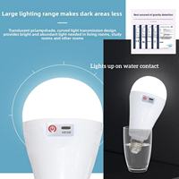Ampoule LED E27 étanche IP65 avec télécommande, lumière d'urgence 6000K, pour usage résidentiel, extérieur, camping, 360°, CE, 2 ans de garantie, AK-TECH