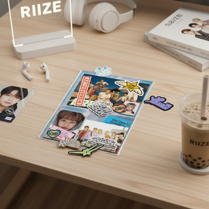 Riize 1st K-Pop มินิอัลบั้ม riizing [รวบรวมหนังสือ ver.] การ์ดจอซีดีชุดตกแต่งของขวัญหนังสือภาพ - Product Image 3