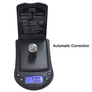 ميزان الجيب الصغير للجواهر، ميزان طعام رقمي للمطبخ مع Tare ومعايرة الوزن وأدوات المجوهرات - Product Image 5