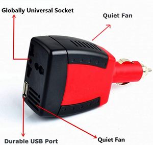 DC 12V a AC 110V 220V 230V 240V veicolo 150watt convertitore di potenza 150W auto Inverter - Product Image 4