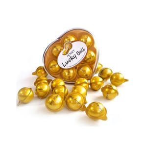 Toptan özel tatlı çikolata şekli dolu reçel sakızlı top şeker - Product Image 1