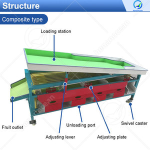 Selezionatrice di frutta macchina di calibrazione della frutta selezionatrice elettronica di classificazione del peso della frutta - Product Image 4