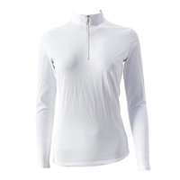 Haute qualité équitation vêtements professionnel équestre couche de Base femmes compétition hauts nouvelle mode maille respirant chemises