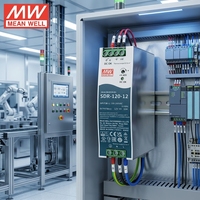 Alimentation électrique industrielle Mean Well SDR-120-12 à sortie unique 12V10A 120W sur rail DIN AC-DC SMPSPowerSupply avec certifications Itech Canare Md-sts