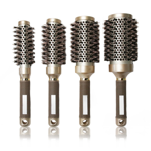Masterlee-<span class=keywords><strong>cepillo</strong></span> desenredador para <span class=keywords><strong>peluquería</strong></span>, alisador <span class=keywords><strong>de</strong></span> pelo <span class=keywords><strong>de</strong></span> cerámica, 4 unidades, diferentes tamaños - Product Image 4
