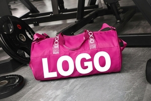<span class=keywords><strong>Sac</strong></span> <span class=keywords><strong>de</strong></span> voyage rose vif imperméable grande capacité pour femme, pliable, avec logo personnalisé, <span class=keywords><strong>sac</strong></span> <span class=keywords><strong>de</strong></span> week-end, <span class=keywords><strong>sac</strong></span> <span class=keywords><strong>de</strong></span> <span class=keywords><strong>sport</strong></span>, vente en gros - Product Image 4
