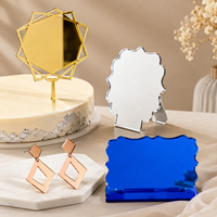 Plaque acrylique miroir couleur personnalisée 2mm 3mm, panneau PMMA réfléchissant haute brillance pour découpe laser, enseignes, présentoirs et artisanat