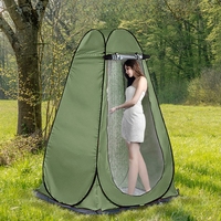 Abri de confidentialité automatique portable, léger, imperméable, pour toutes les saisons, vestiaire, toilettes, tente pop-up moderne pour le camping