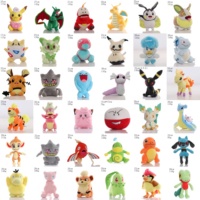 Peluche Pokémon Pikachu Kawaii de 8 pouces, jouet en peluche mignon pour enfants, idéal pour machine à griffes et distributeur automatique