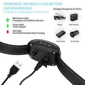 <span class=keywords><strong>Collar</strong></span> de ladridos más nuevo de 2025, <span class=keywords><strong>Collar</strong></span> de entrenamiento de perros resistente al agua con vibración recargable para perros pequeños y medianos - Product Image 4