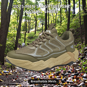 Zapatillas Deportivas Casuales para Hombre 2025 de Alta Calidad, Transpirables, Ligeras, con Malla, Plantilla EVA Cómoda, Zapatos de Senderismo para Primavera - Product Image 2