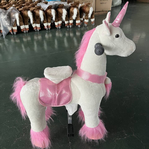 Figura De Juguete De Caballo Estable, Juego De Caballos Con Jinete