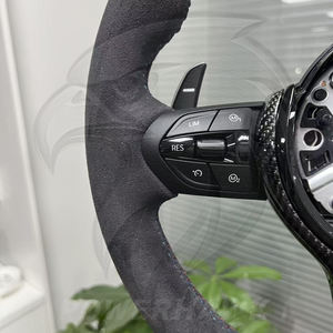 Roda kemudi <span class=keywords><strong>M</strong></span> kulit kustom kualitas tinggi, untuk BMW F07 F10 F18 F20 F21 F22 F30 F31 F32 F35 M3 F80 M4 F82 X5 E90 E92 F seri - Product Image 2