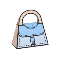 Sac à main biodégradable personnalisé boîte d'emballage de bonbons boîte-cadeau sucré personnalisé boîte de papier de fête en carton en gros