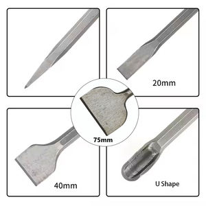 <span class=keywords><strong>SDS</strong></span> Plus gambo martello elettrico punta di trapano/scanalatura/scalpello piatto strumenti in muratura Set per la perforazione di legno metallo - Product Image 5