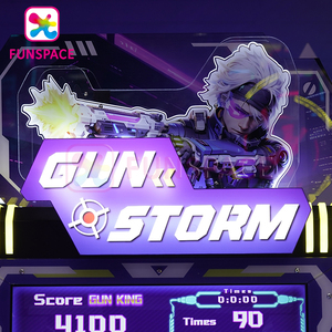 Đồng tiền hoạt động chụp Video Trò chơi máy laser súng bắn súng mô phỏng trò chơi - Product Image 5