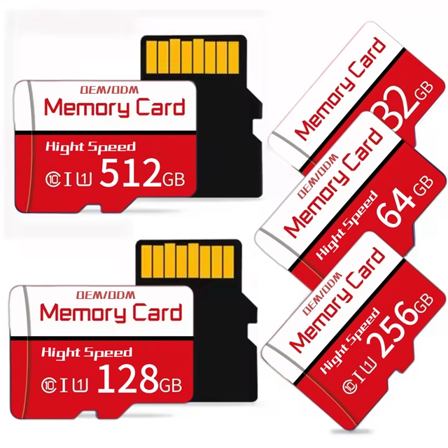 Cheap Price High Speed Smart Sd Card 8Gb 16Gb 128Gb 256Gb Tf Card U3 Mobile Phone Micro Camera Local Storage Tf 1TB Memory Card