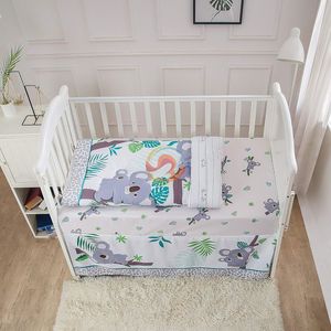 Microfiber Cartoon Koala Kids <strong>Bedding</strong> <strong>Set</strong> Soft Baby <strong>Bedding</strong> <strong>Set</strong> 3/4 Pieces Crib <strong>Bedding</strong> <strong>Set</strong> for Boys <strong>Girls</strong> - Product Image 3