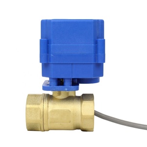 EDAK <strong>Mini</strong> Electric <strong>Ball</strong> <strong>Valve</strong> with Indicator and Feedback Water Irrigation Systems Brass 24V 12V 220V 110V NC NO DN8-DN32 OEM - Product Image 2