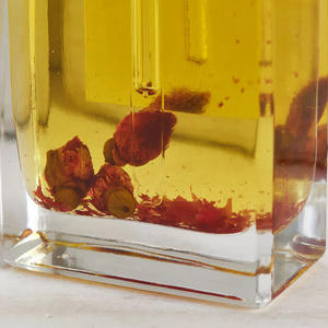 Venta al por mayor natural crudo 100% puro 100mL multiuso cuidado de la piel flor de Rosa aceite de masaje para el vello facial cuerpo en botella cuadrada - Product Image 5