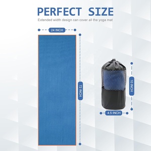 Toalla de <span class=keywords><strong>Yoga</strong></span> Antideslizante con Puntos de Agarre, Toalla Absorbente de Sudor para <span class=keywords><strong>Yoga</strong></span> Caliente, Bikram, Pilates y Fitness, 72" X 24" - Product Image 2