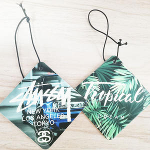 High Quality Custom Design <b>Car</b> Freshener with Different Smells Promotional Paper Air Freshener with Logo for Commercial Support - Product Image 4