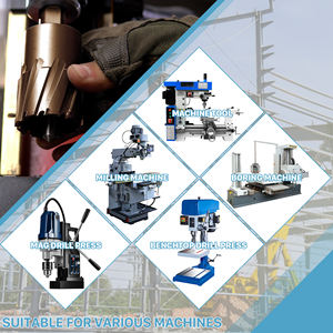 TIDEWAY Wolframcarbide-getipte coating ringfrees met nanocoating kernboor 75mm voor het boren van gaten in metaal - Product Image 6