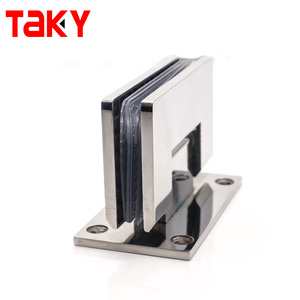 Carré <span class=keywords><strong>90</strong></span> Degrés En Acier Inoxydable Coulissant En Verre Porte De <span class=keywords><strong>Douche</strong></span> Montage Mural Polissage Écran De <span class=keywords><strong>Douche</strong></span> Verre Pivot Porte Charnières - Product Image 4