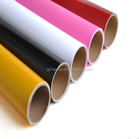 Vinilo Autoadhesivo Brillante para Plotter de Corte, Película de Vinilo de Color para Vidrio y Muebles, Resistente al Agua y al Desgaste, Venta al Por Mayor