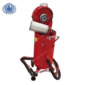 Machine de sablage à sec portable avec aspiration, certifiée CE, modèle JD400DA, capacité 28 gallons, par Generic - Product Image 3