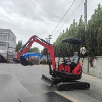 Mini-excavatrice sur chenilles de 3 tonnes fabriquée en Chine avec système hydraulique à double pompe et moteur EPA pour l'exportation