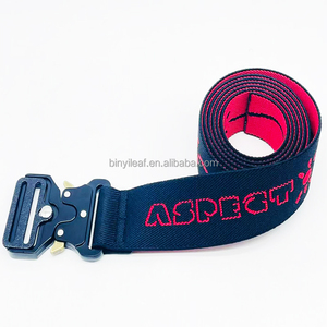 Cinturón Elástico Jacquard de Poliéster y Goma de 1.5 Pulgadas, Personalizado de Fábrica, con Hebilla Magnética, para Deportes al Aire Libre y Esquí - Product Image 3