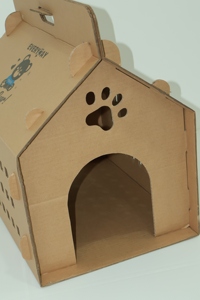 เตียงสัตว์เลี้ยงกระดาษลูกฟูกสำหรับแมวและสุนัข - Product Image 5