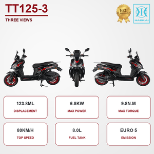 Scooter urbain 125cc, moteur refroidi par air, EFI, démarrage sans clé, vitesse maximale de 80 km/h, frein à disque avant et arrière, homologué <span class=keywords><strong>EURO</strong></span> 5 EEC - Product Image 4