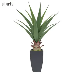 Ebay plantes artificielles 73cm de haut Oh Arts printemps/pâques plante artificielle plante artificielle agave montre en chine