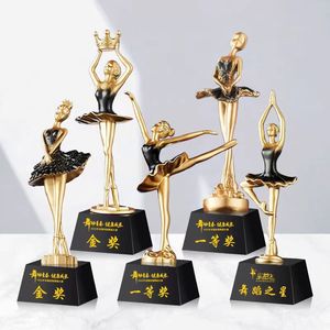 Trofeo <span class=keywords><strong>de</strong></span> Resina Bicolor Chapado en Oro DEMO, Trofeo <span class=keywords><strong>de</strong></span> Resina en Forma <span class=keywords><strong>de</strong></span> <span class=keywords><strong>Ballet</strong></span> Negro Dorado/Dorado Rosado, Trofeo para Ganadores <span class=keywords><strong>de</strong></span> Competiciones <span class=keywords><strong>de</strong></span> <span class=keywords><strong>Ballet</strong></span> - Product Image 3