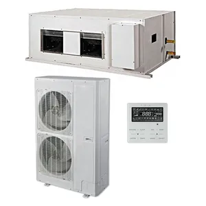 Unidad interior de aire acondicionado con Canal auxiliar, unidad exterior de CC, refrigeración y calefacción 36000BTU