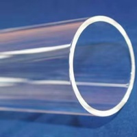 Tube en verre de quartz transparent, résistant à la chaleur et à la corrosion, pureté 99,99 %, taille personnalisée, pour four de soudage et de découpe, directement de l'usine