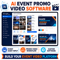 Logiciel de génération de vidéos promotionnelles IA personnalisées pour affiches et teasers d'annonces photo