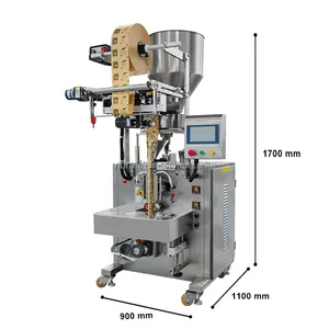 Multifunctionele Verticale Automatische Kleine Afdichting Etui Popcorn Aardappelchips Verpakkingsmachine Suikerchips Graan Verpakkingsmachine